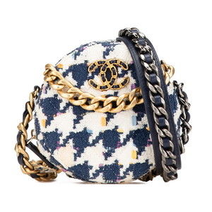 Chanel Chanel19 Round Multicolor Chain Shoulder Bag